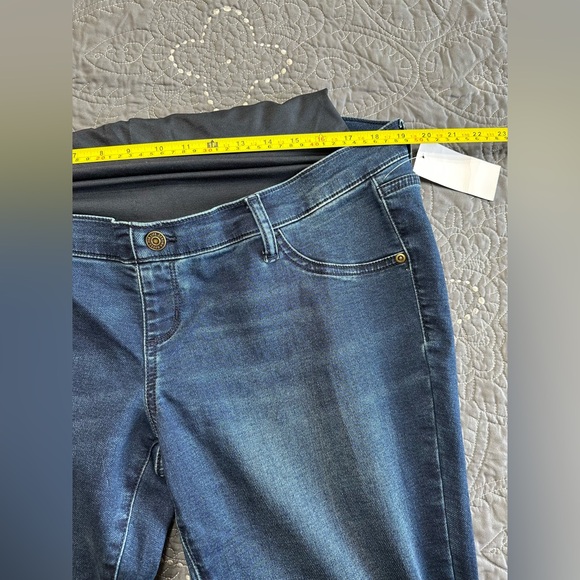 Sonoma Maternity Dark Blue Jeggings NWT Size 16 Maternity - Picture 3 of 9